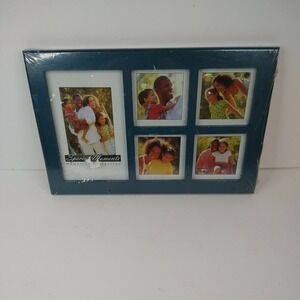 Special Moments Memories Collection 5-place Collage Photo Frame Blue 🔵